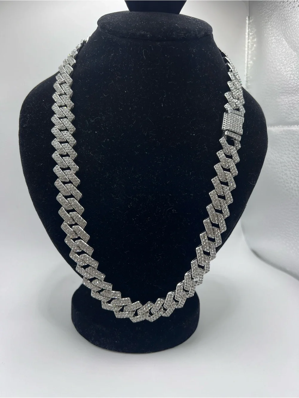 Iced Out Cuban Link Chain Necklace